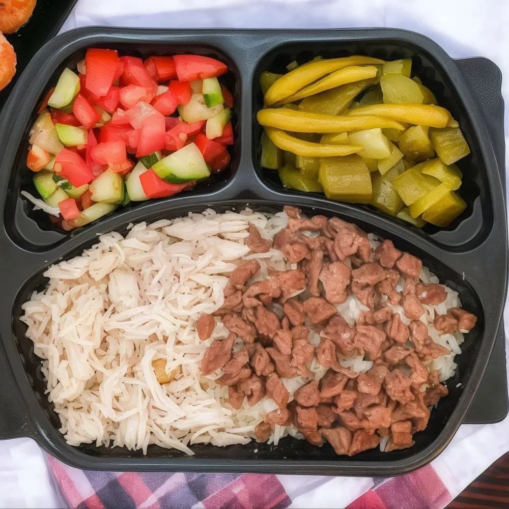 Kavurmalı Tavuklu Pilav (1,5 Porsiyon) – Pilavcı Orhan Usta 1994 Bafra